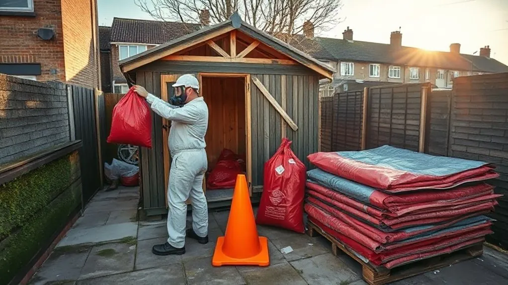 Garage & Shed Roof Removal in Battersea — HSE-licensed specialists
